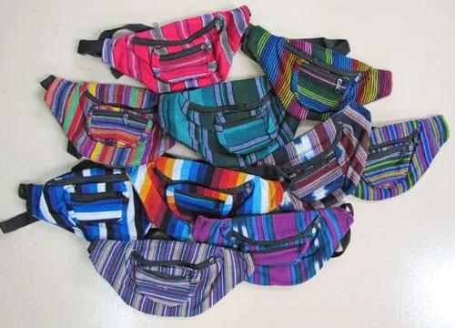 12-Guatemalan Fanny Packs!! Only $5.75 each!