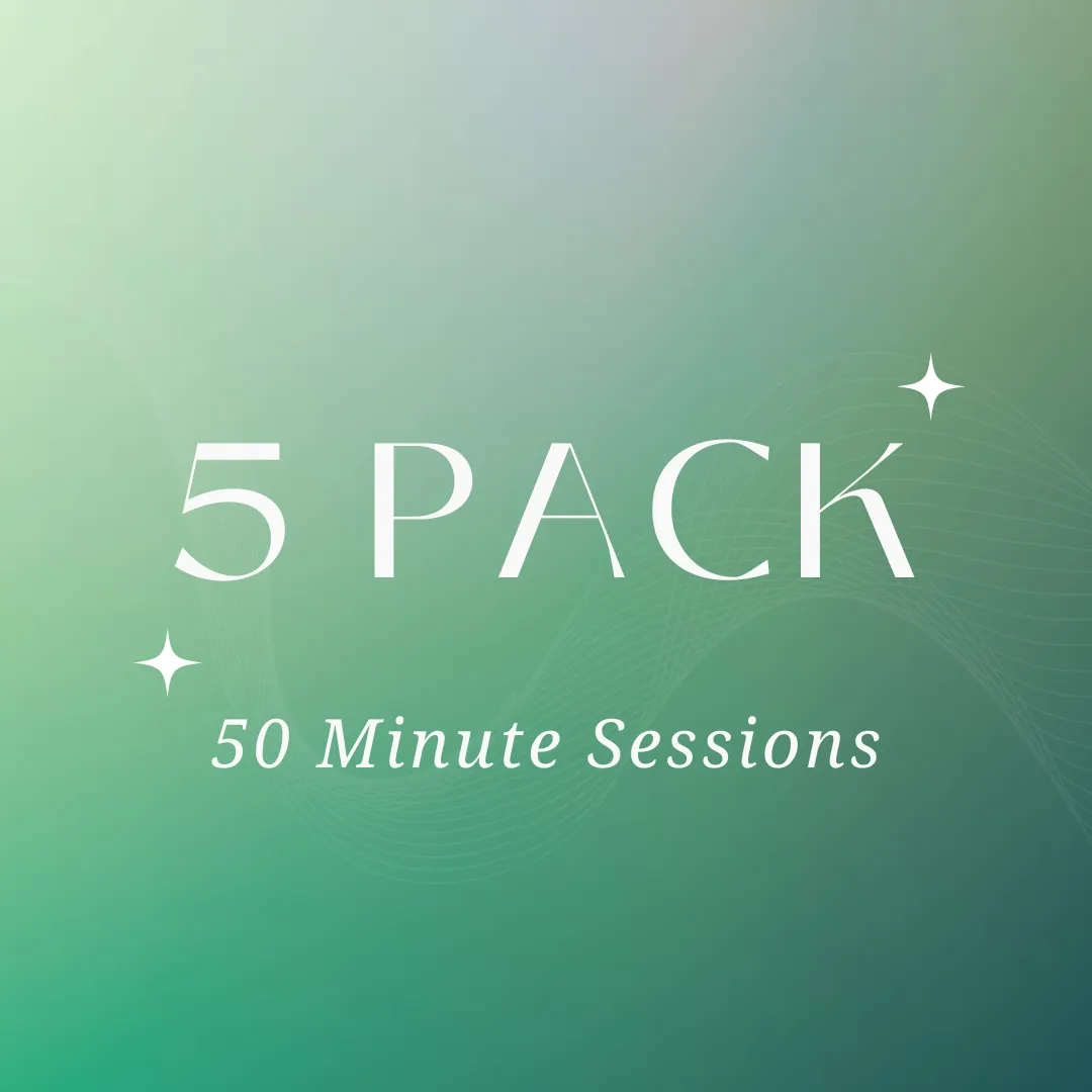 5-Pack - 50 Minute Sessions