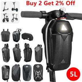 5L Waterproof Front Storage Bag for Xiaomi M365 Scooter