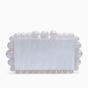 Acrylic Cloud Clutch Bag