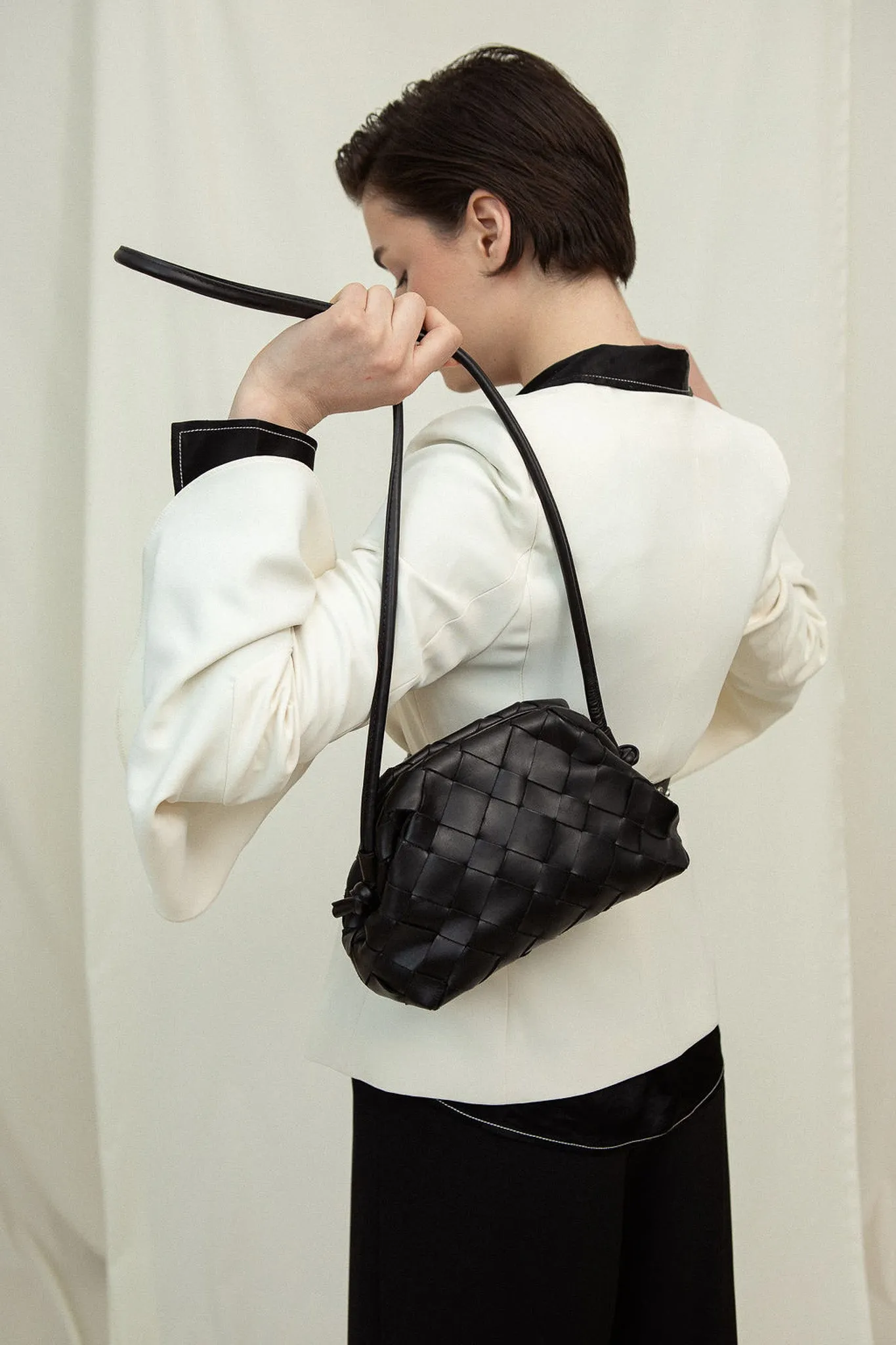 AIMEE Nature Raffia Clutch