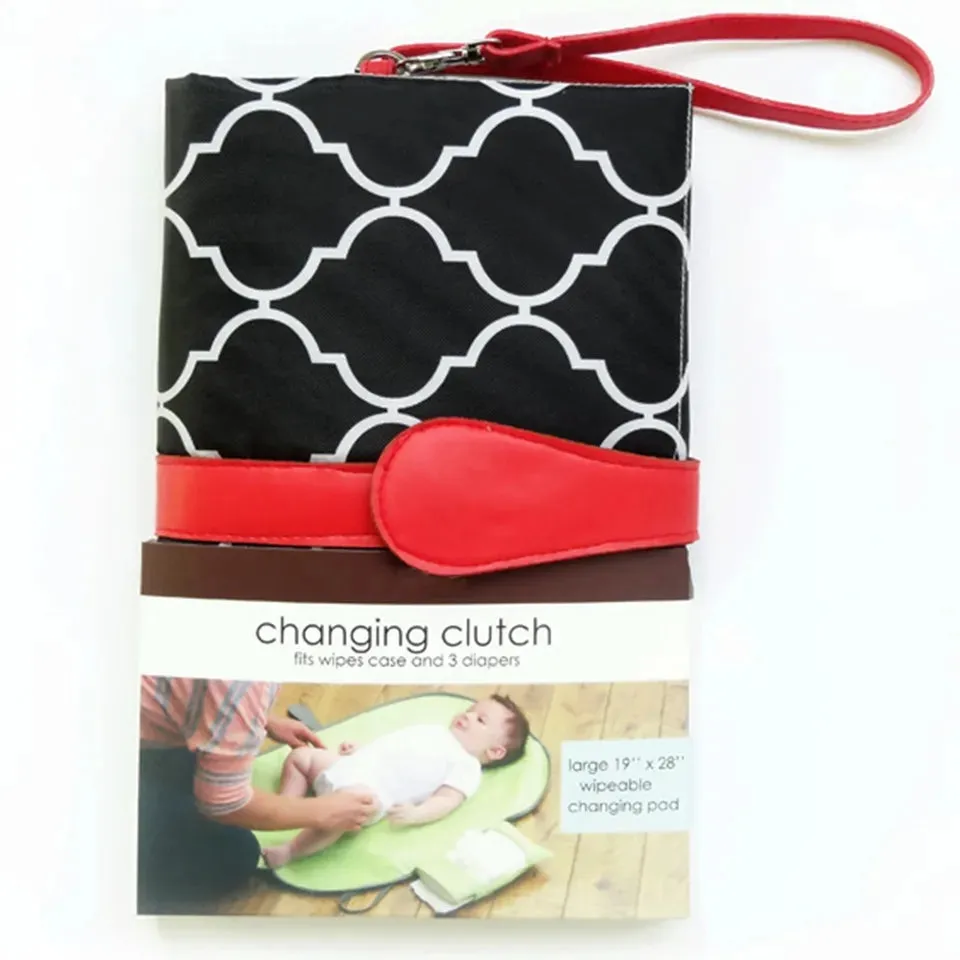 BABY DIAPER CHANGING CLUTCH