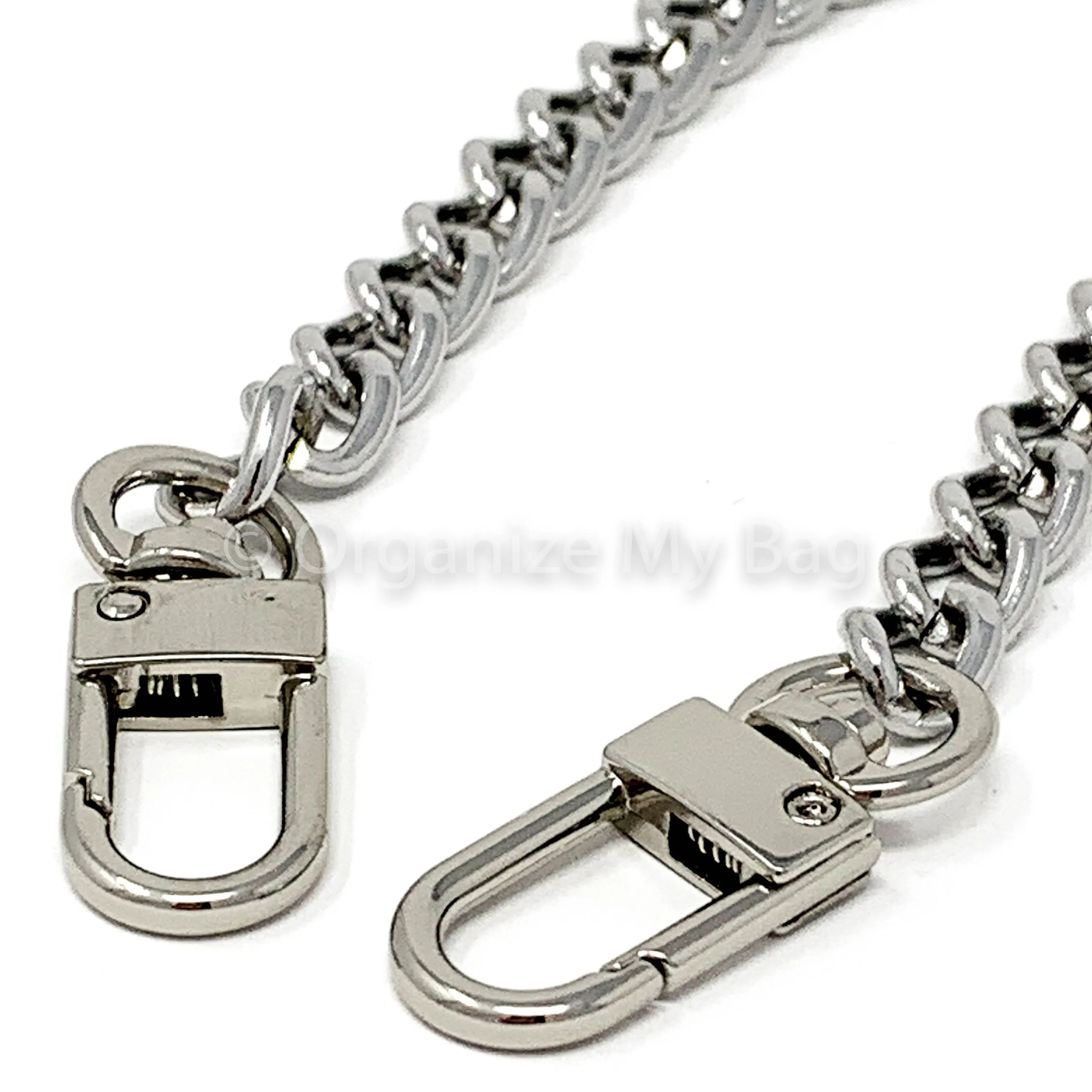 Bag Charm with Double Clasp