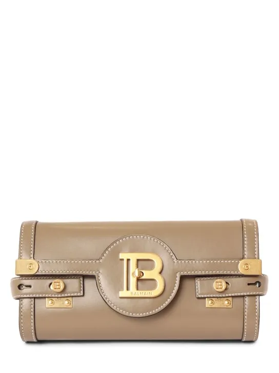 Balmain   Bbuzz 23 leather clutch 