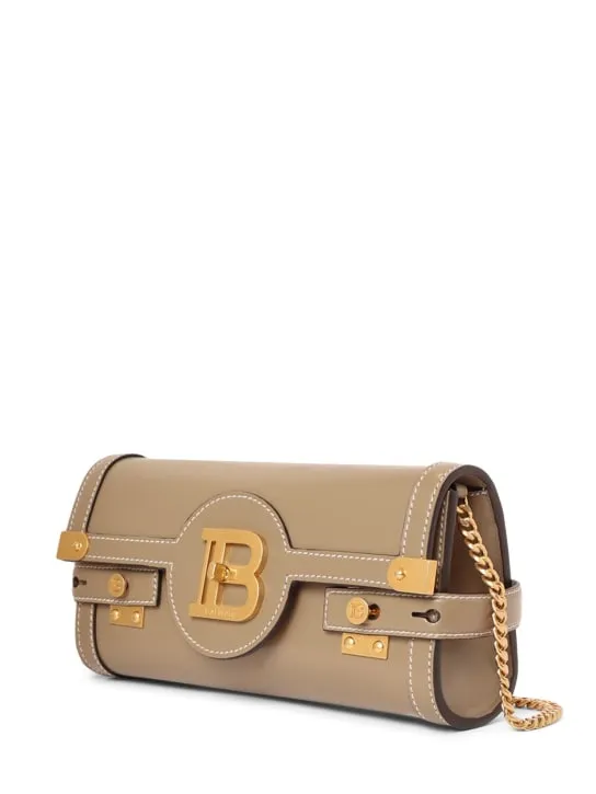 Balmain   Bbuzz 23 leather clutch 