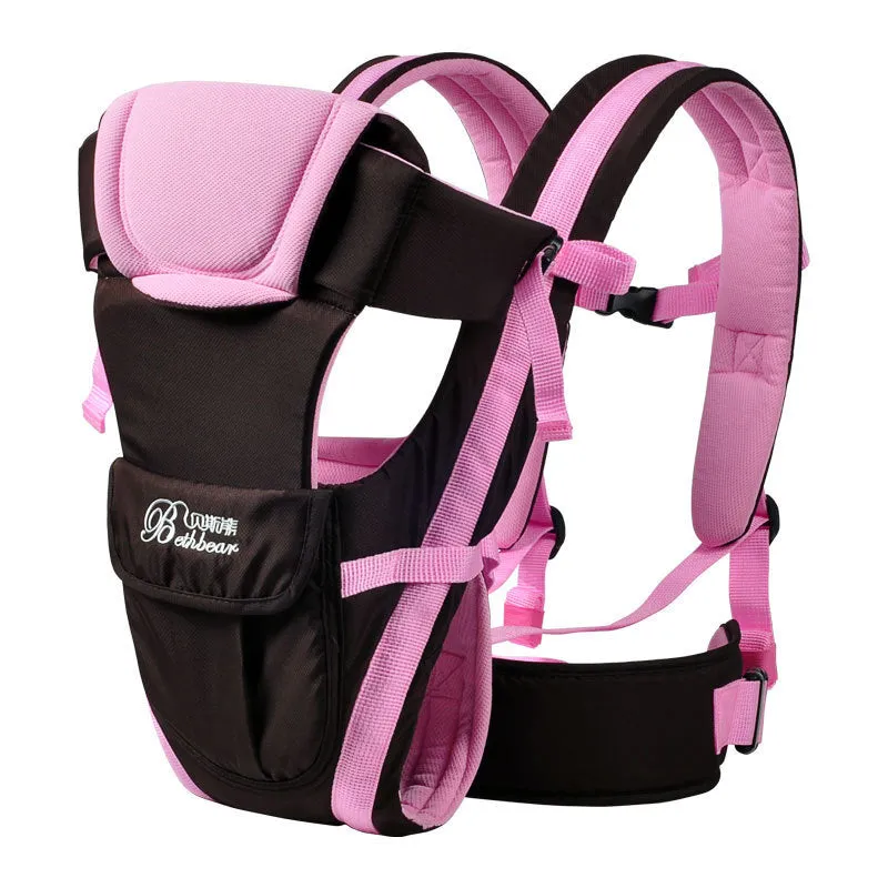 Bass Bear Carrier Double Shoulder Four Seasons Maternal and Child Multifunctional Baby Carrier