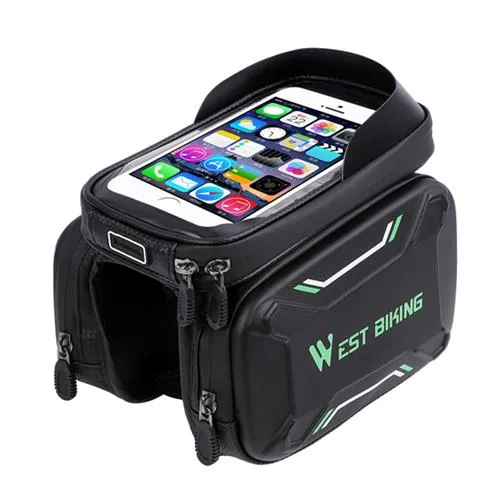 Bicycle Bag Front Frame MTB Bike Bag Cycling Accessories High Quality Waterproof Touch Screen Top Tube Phone Bag