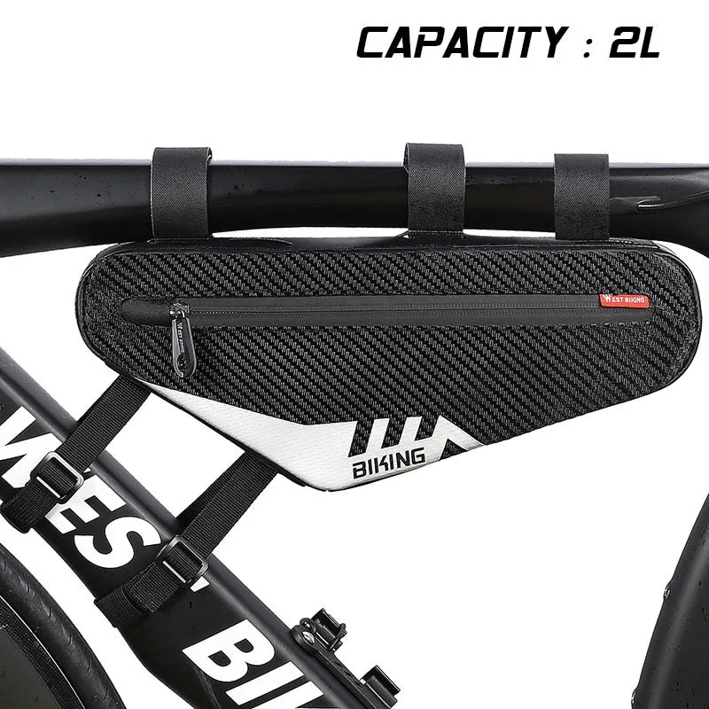 Bicycle Bag Front Tube Frame Cycling Triangle Bag Large Capacity MTB Road Bike Tools Pannier Bicycle Bag Accessories