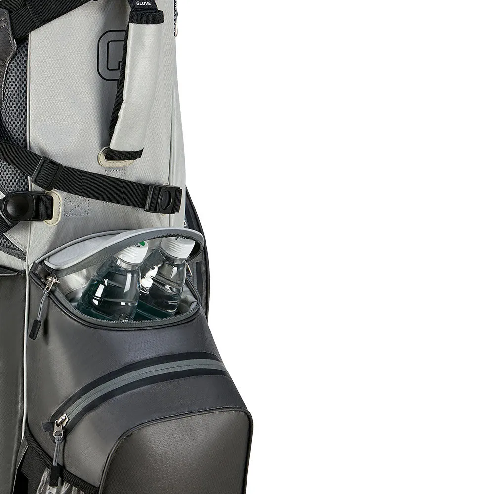 Big Max Aqua Hybrid 4 Waterproof Stand Bag - Grey/Silver