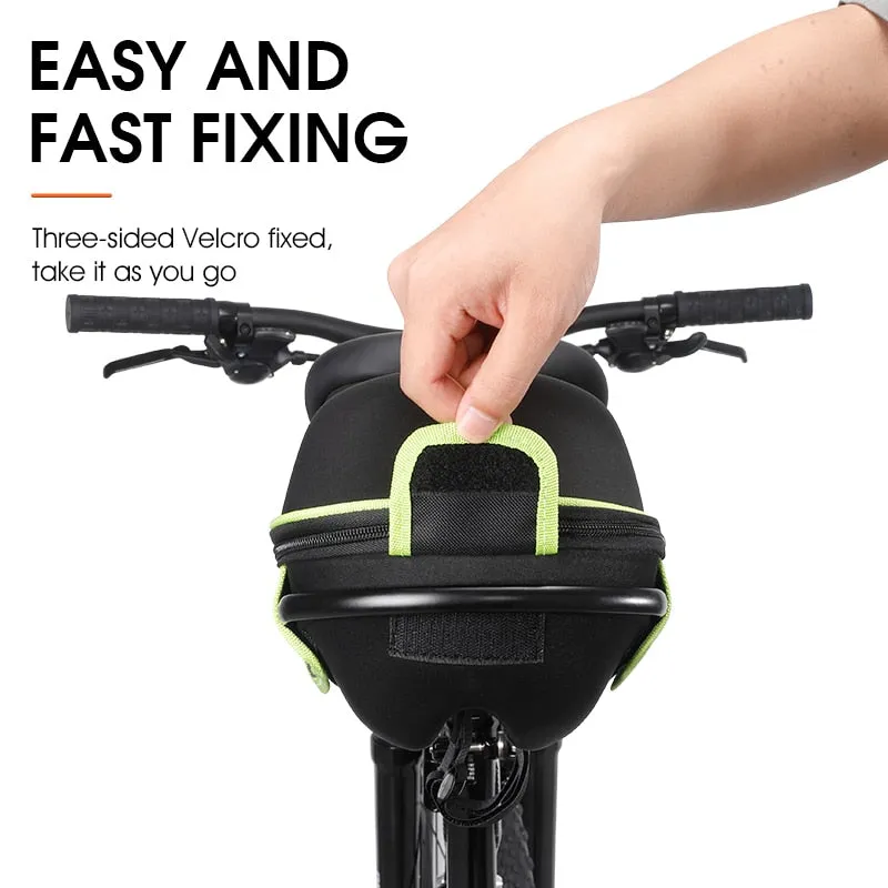 Bike Rear Rack Bag With Waterproof Rain Cover Quick Release Bicycle Trunk Bag For MTB Cruisers Bike Cycling Travel