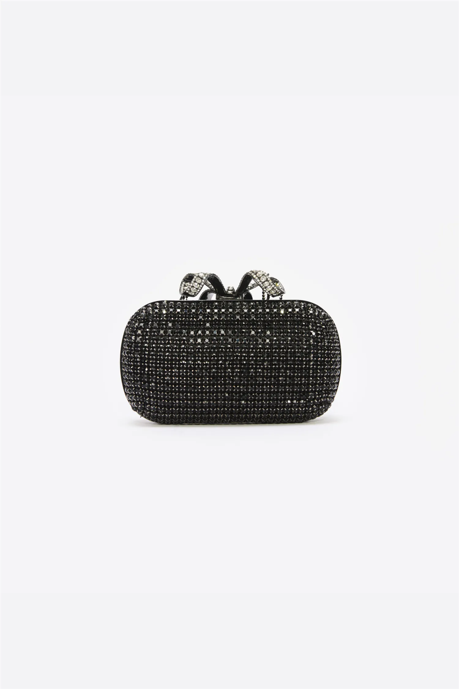 Black Chainmail Clutch Bag