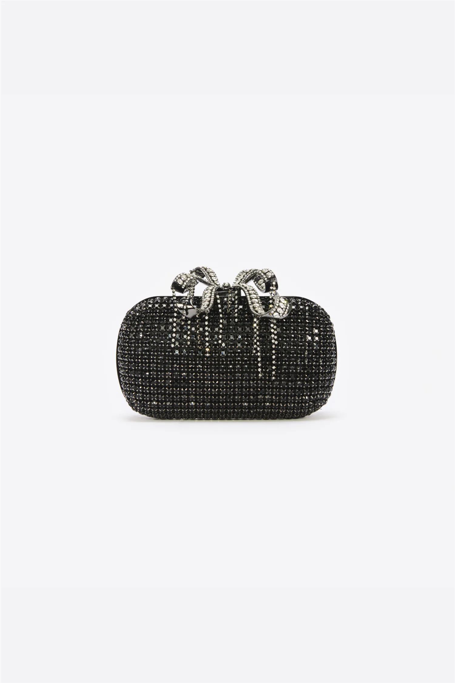 Black Chainmail Clutch Bag