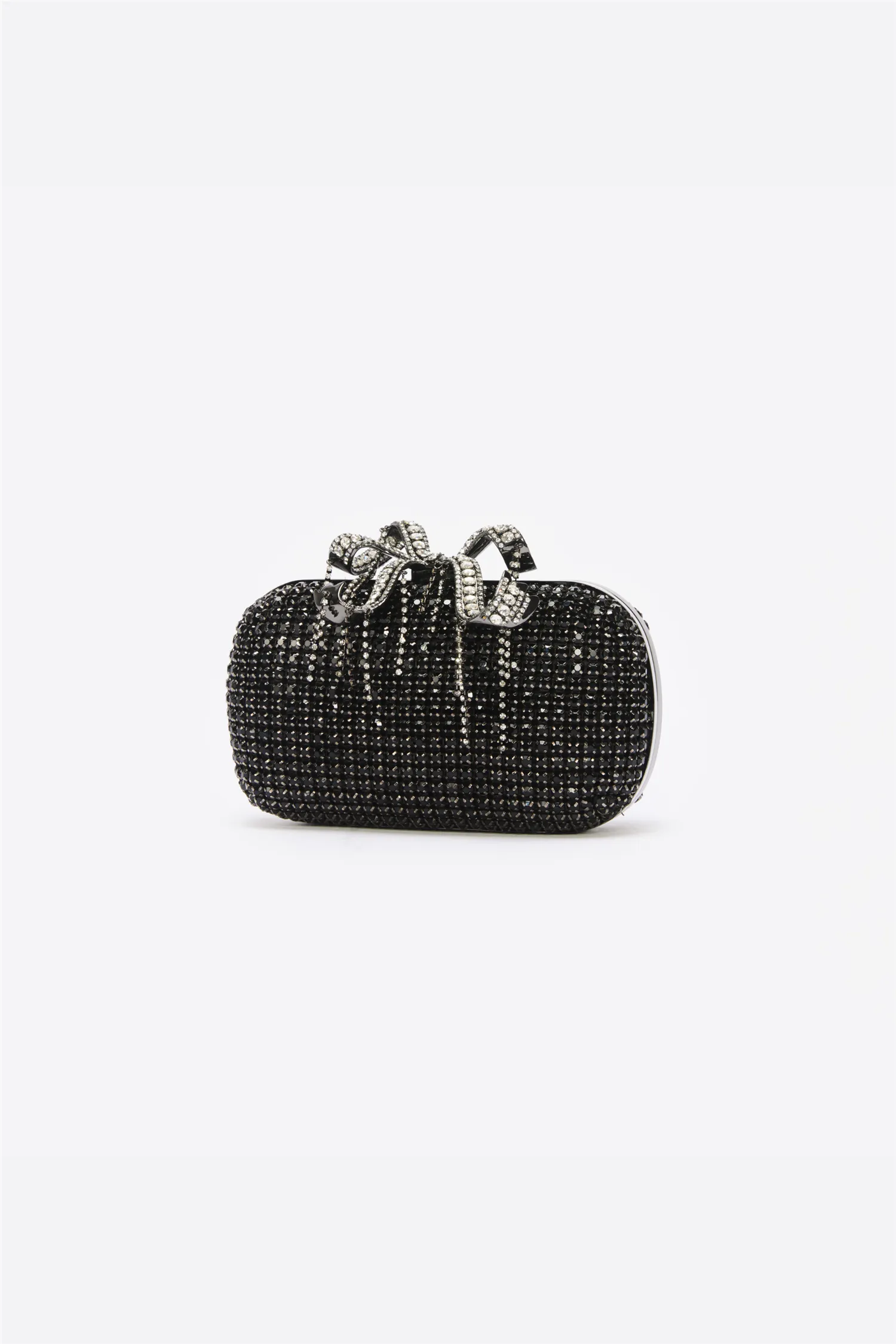 Black Chainmail Clutch Bag