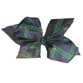 Black Watch Plaid Bow, Interchangeable