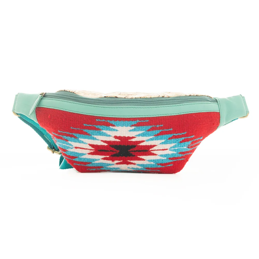 Blazing Serape Fanny Pack Bag