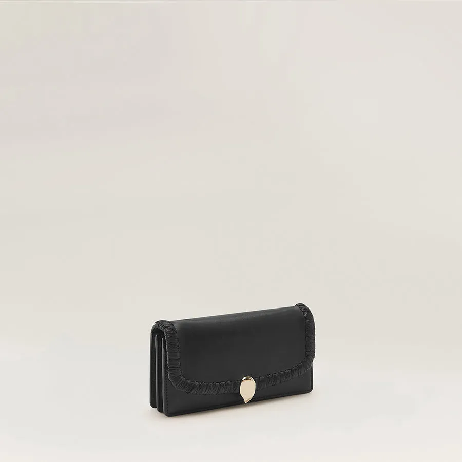 Blisse Wallet With Raffia