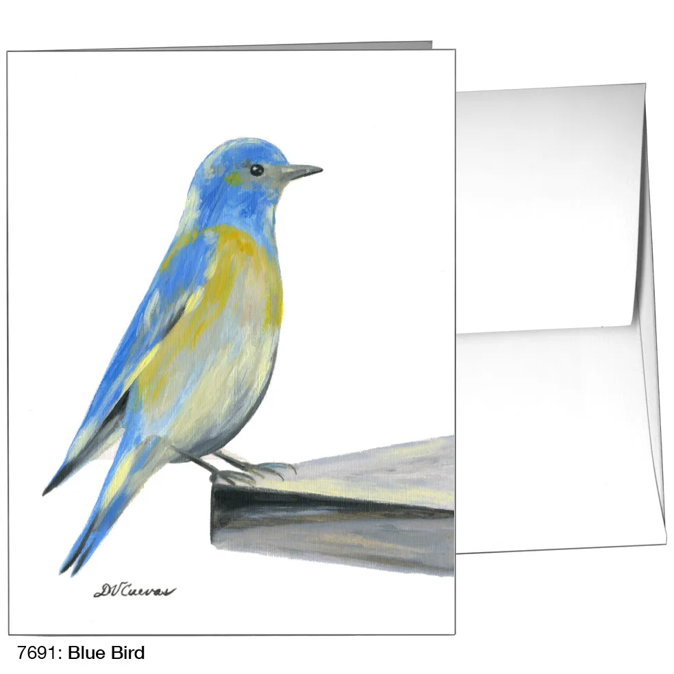 Blue Bird, Greeting Card (7691)