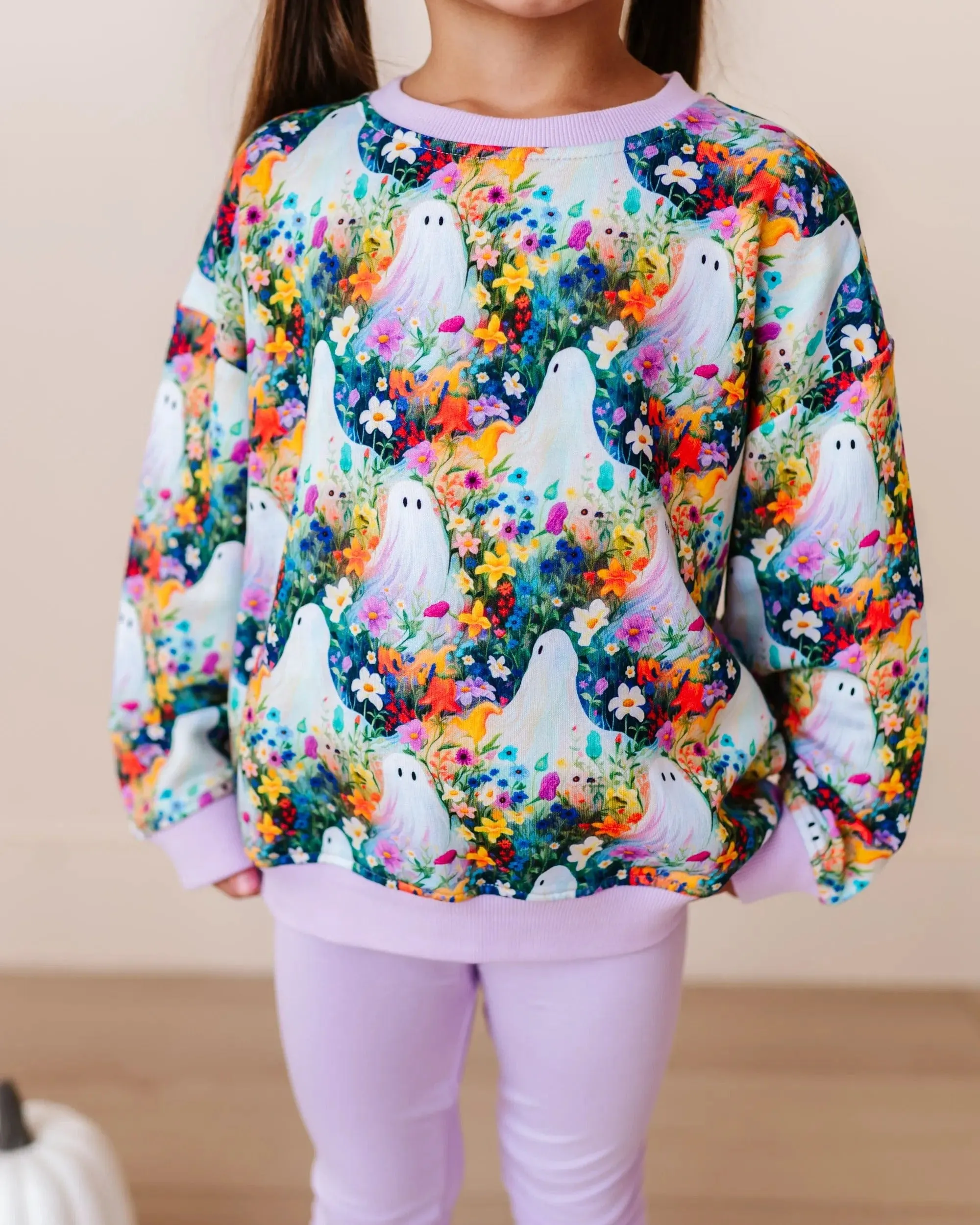 Boo-tiful Blooms Sweatshirt   Leggings