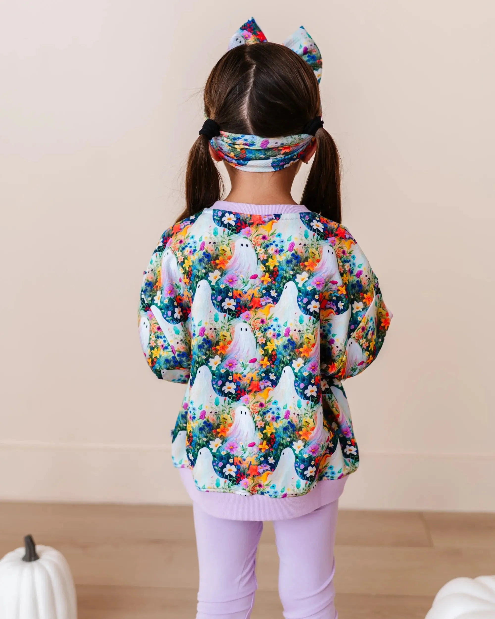 Boo-tiful Blooms Sweatshirt   Leggings