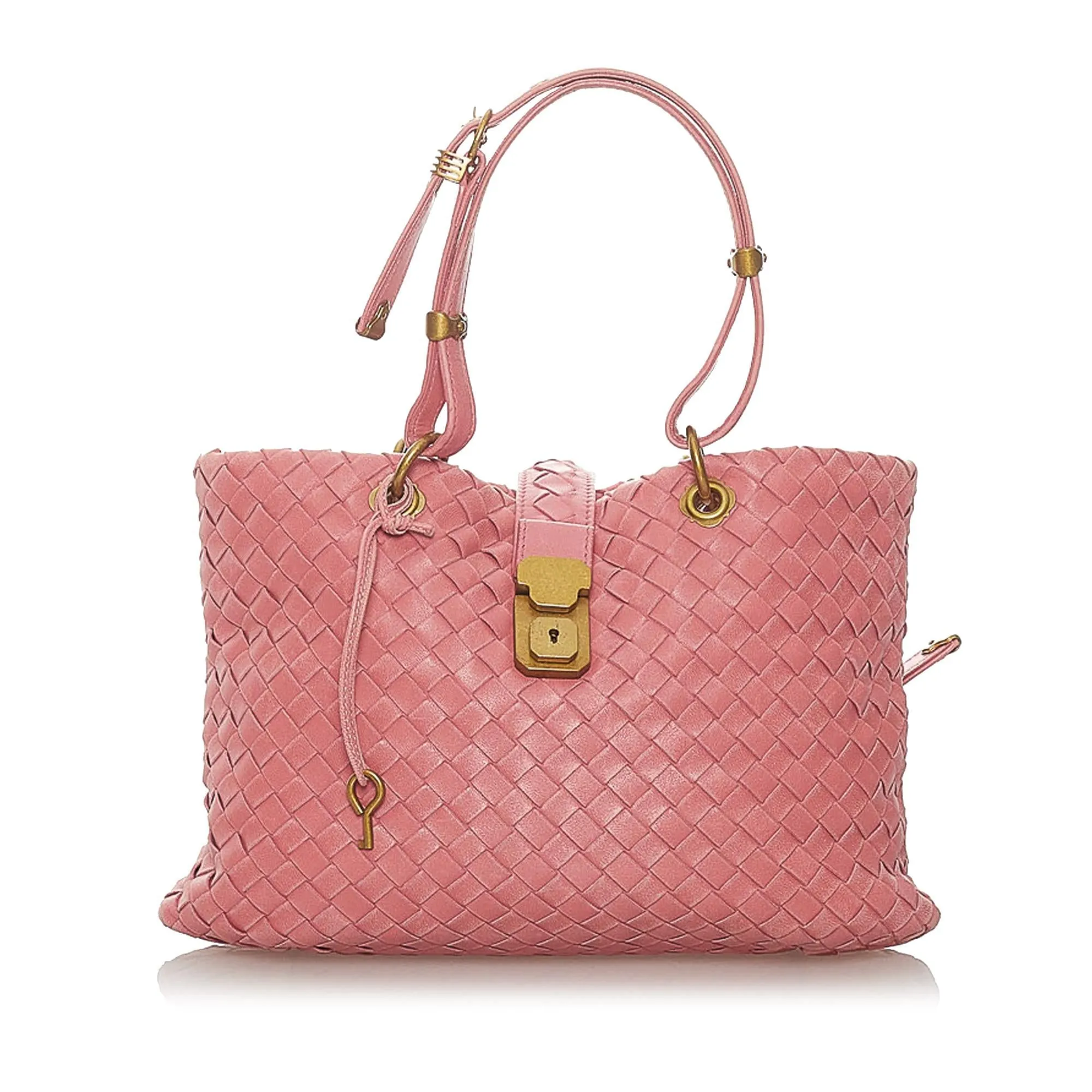 Bottega Veneta Intrecciato Capri Handbag (SHG-28012)