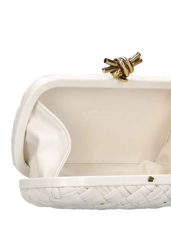 Bottega Veneta   Knot leather clutch 