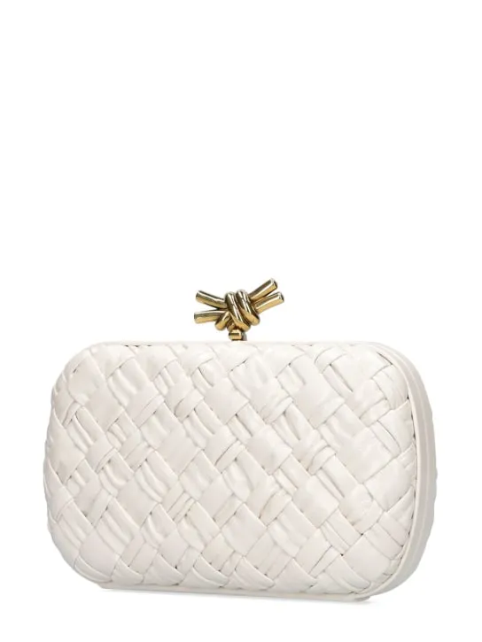 Bottega Veneta   Knot leather clutch 