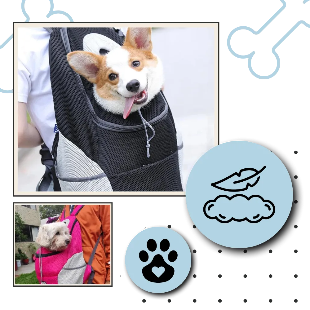 Breathable Dog Carrier Backpack