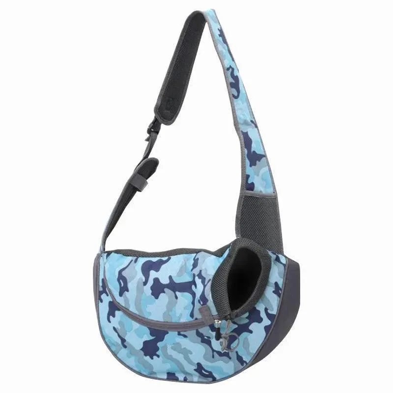 Breathable Pet Dog Sling: Stylish & Lightweight Travel Companion