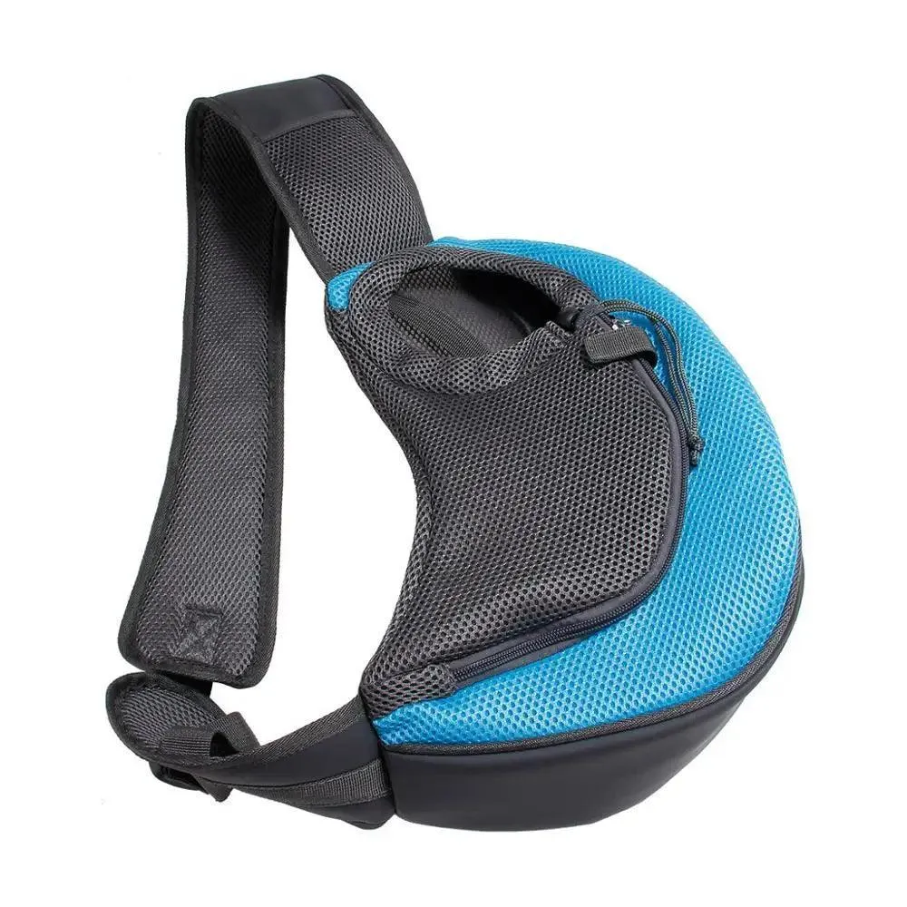 Breathable Pet Dog Sling: Stylish & Lightweight Travel Companion