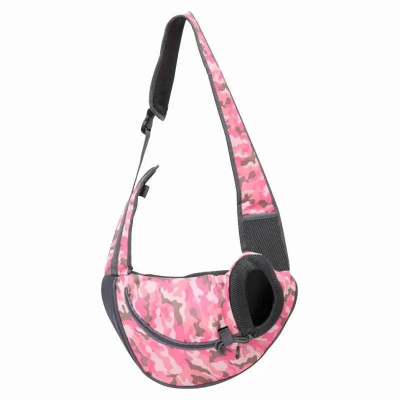 Breathable Pet Dog Sling: Stylish & Lightweight Travel Companion