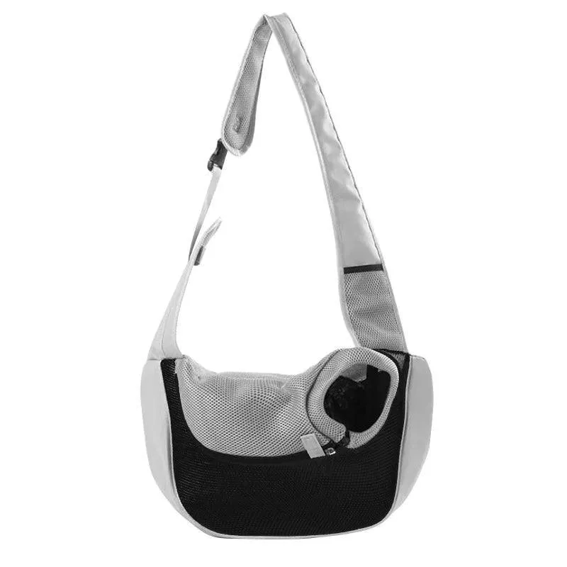 Breathable Pet Dog Sling: Stylish & Lightweight Travel Companion