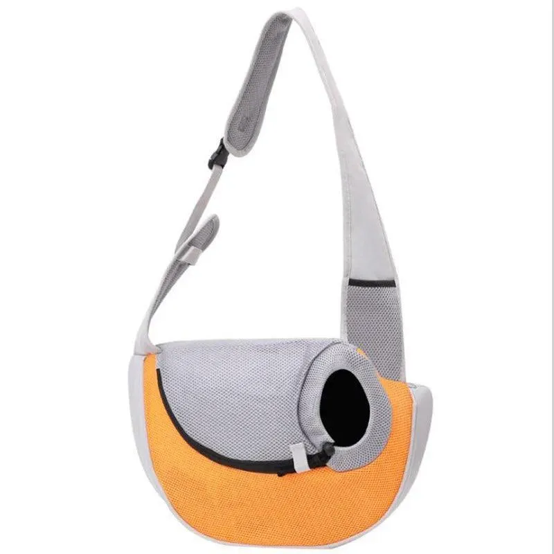 Breathable Pet Dog Sling: Stylish & Lightweight Travel Companion