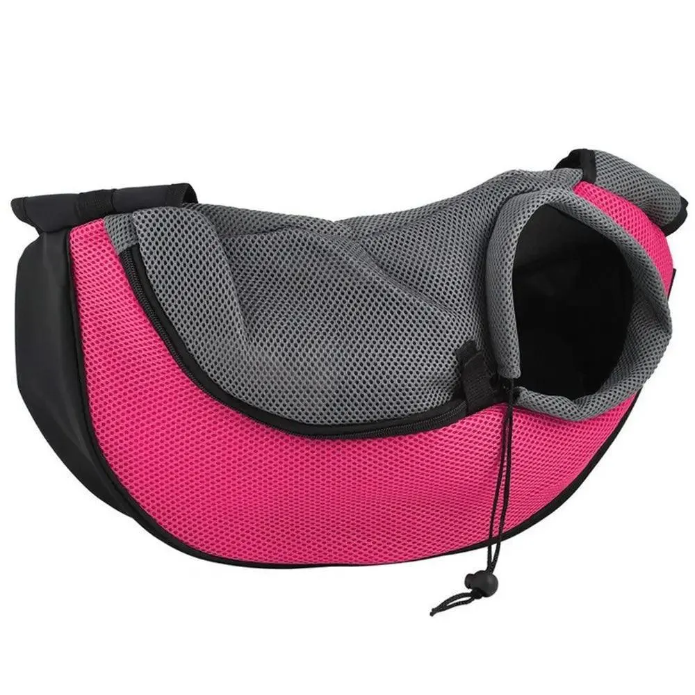 Breathable Pet Dog Sling: Stylish & Lightweight Travel Companion