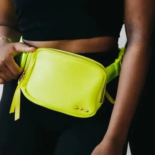 Brooklyn Bum Bag - Neon Yellow