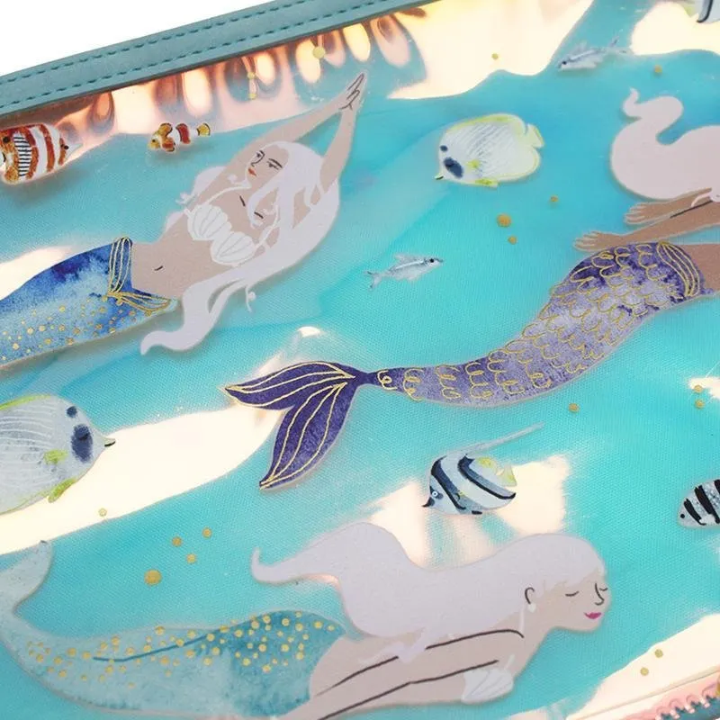 By The Sea Mermaid Wash Bag