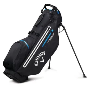 Callaway Fairway C Hyper Dry Waterproof Stand Bag - Black Camo/Royal