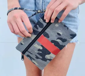 Camo Wristlet