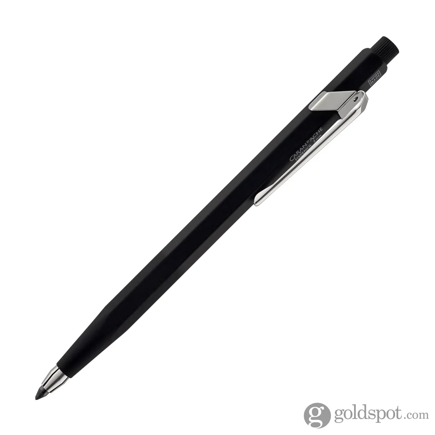 Caran d'Ache Fixpencil Mechanical Pencil in Black with Textured Grip - 3mm