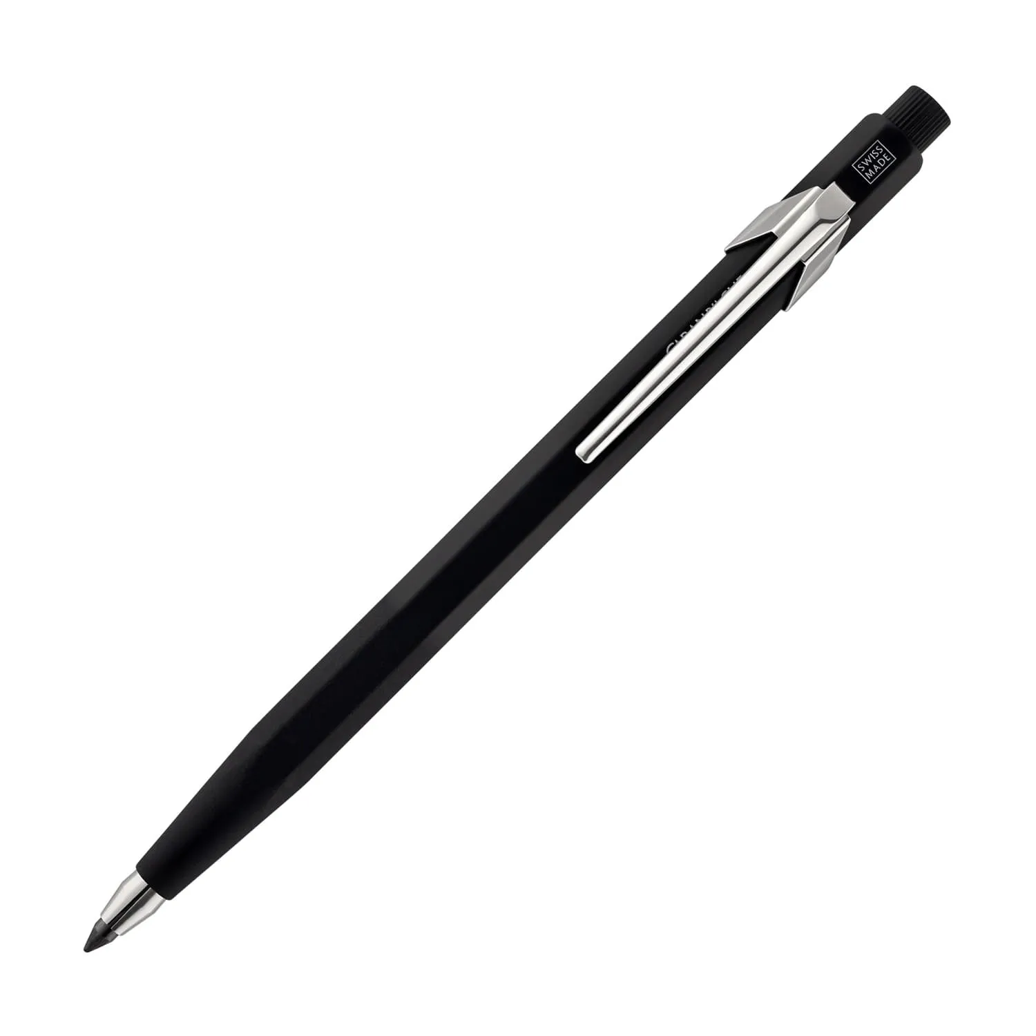 Caran d'Ache Fixpencil Mechanical Pencil in Black with Textured Grip - 3mm