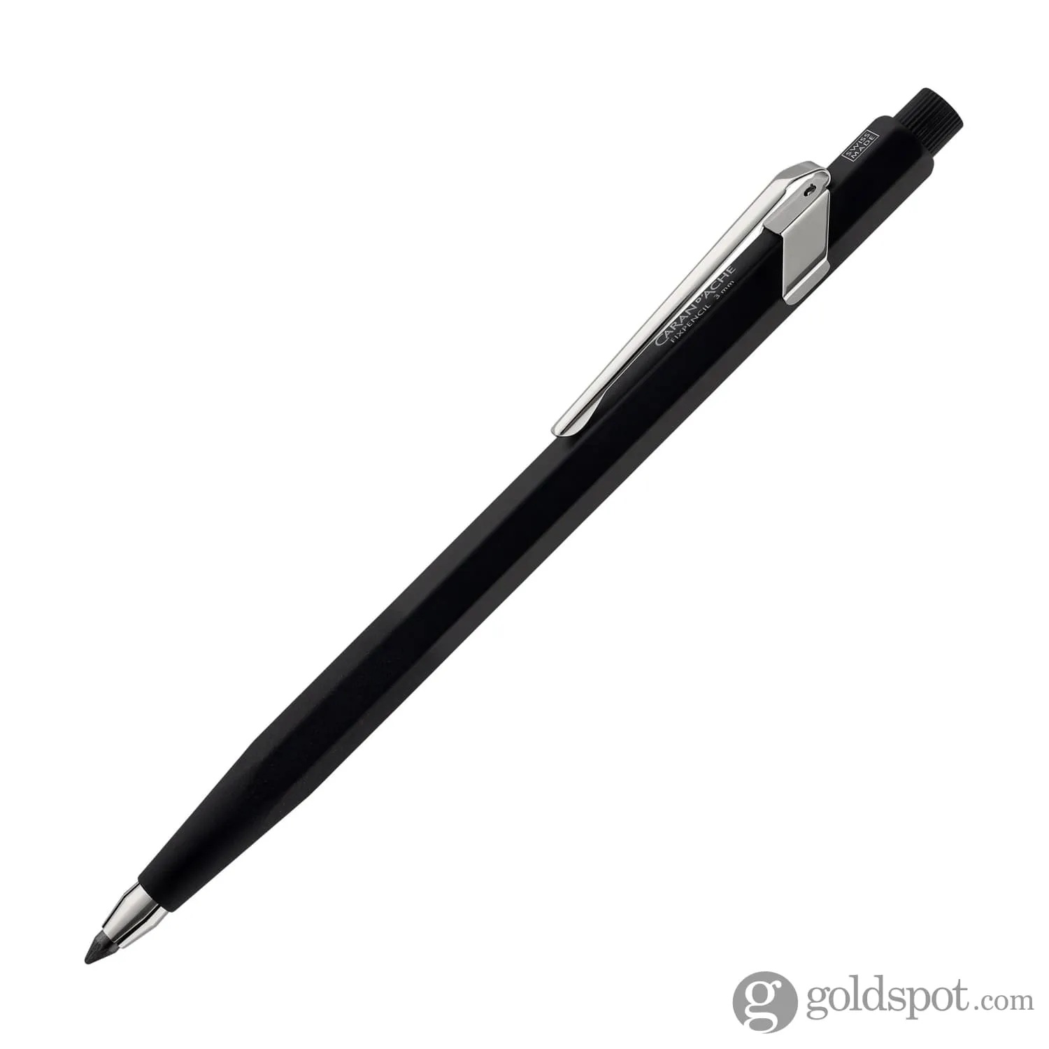 Caran d'Ache Fixpencil Mechanical Pencil in Black with Textured Grip - 3mm