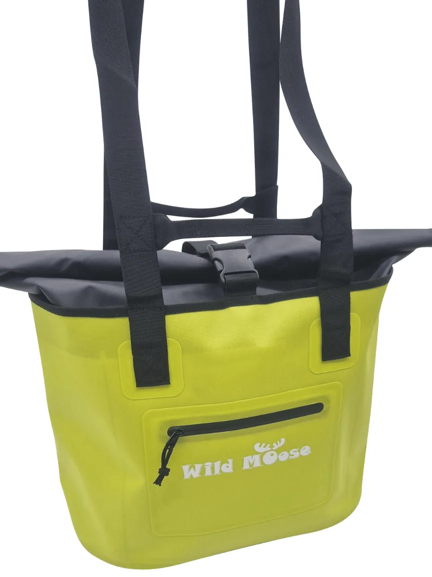 Caribou tote bag - luscious lime