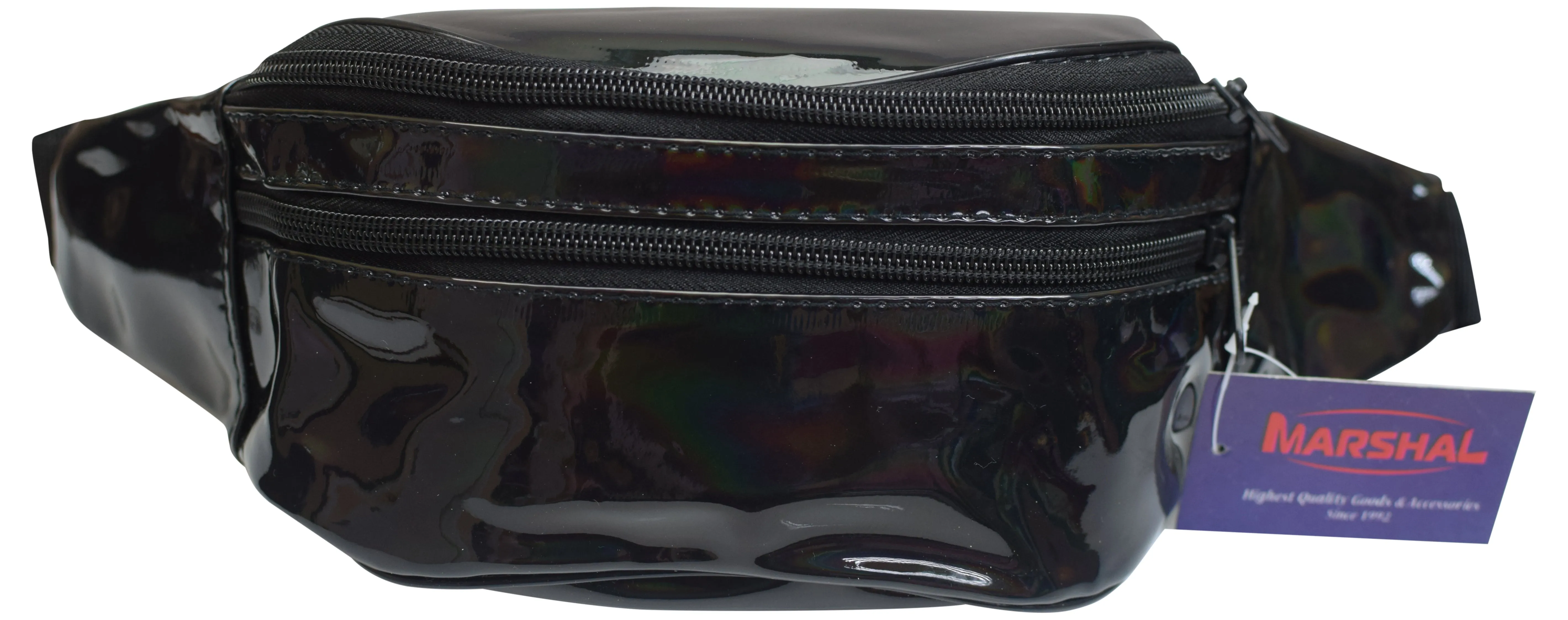 CC-BAG-HS/ Marshal Holographic Rave Fanny Pack - Packs for festival women, men | Cute Fashion Waist Bag Belt Bags