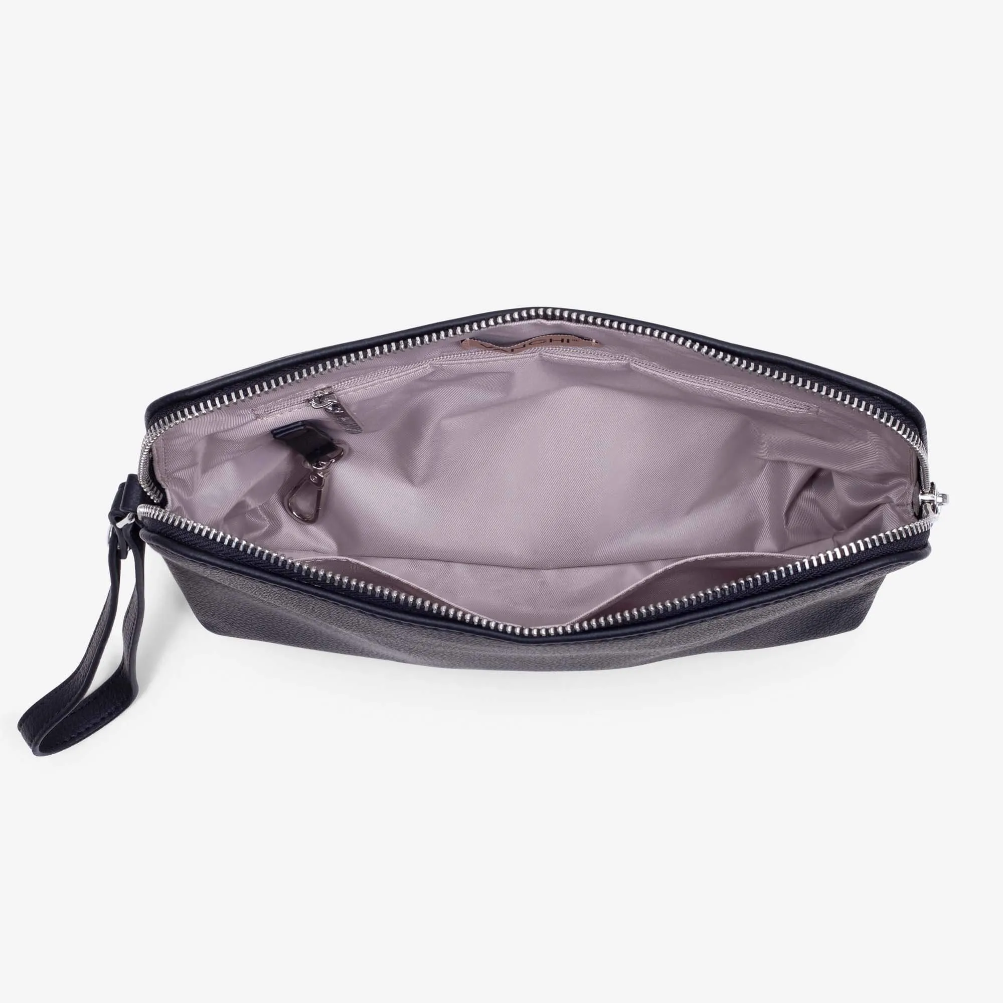 Changing Pouch/ Nappy Clutch - Black