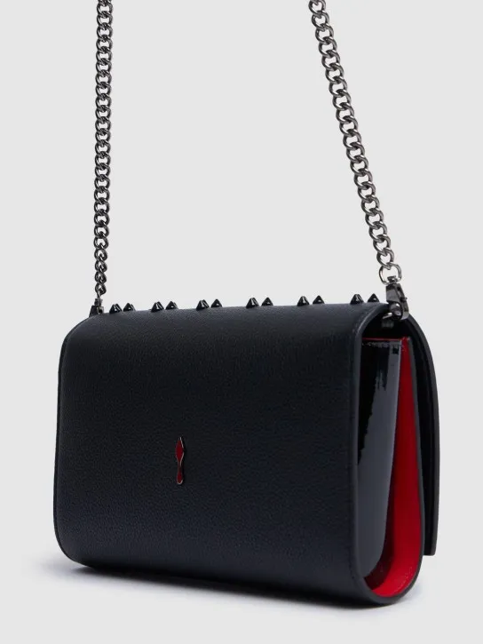 Christian Louboutin   Paloma Loubinthesky leather clutch 