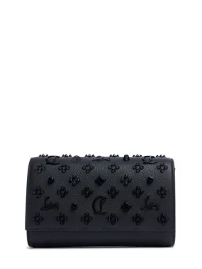 Christian Louboutin   Paloma Loubinthesky leather clutch 