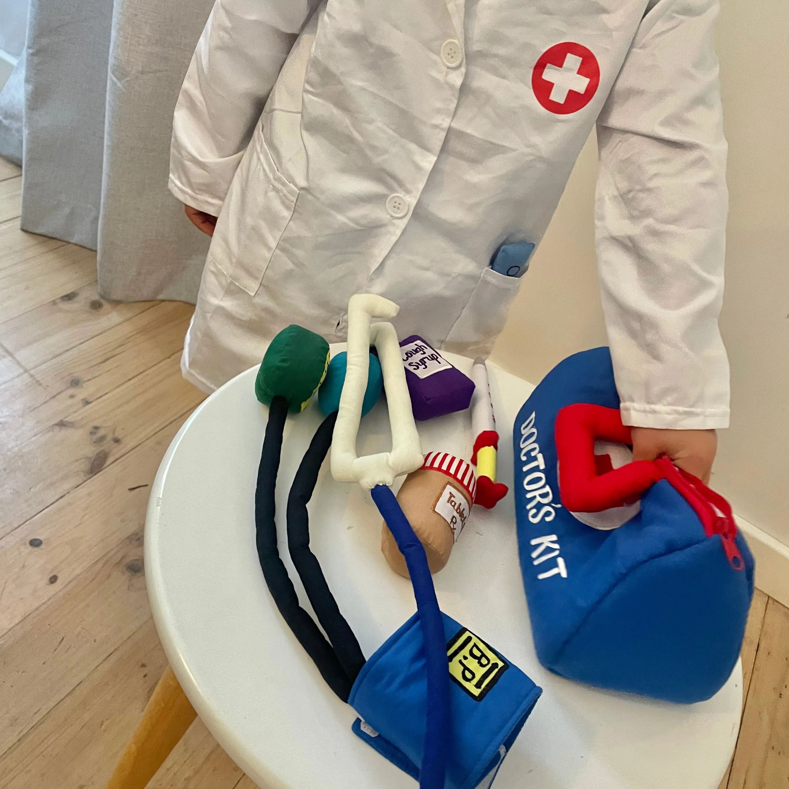 Cloth Activity Play Bag - Doctor's Kit