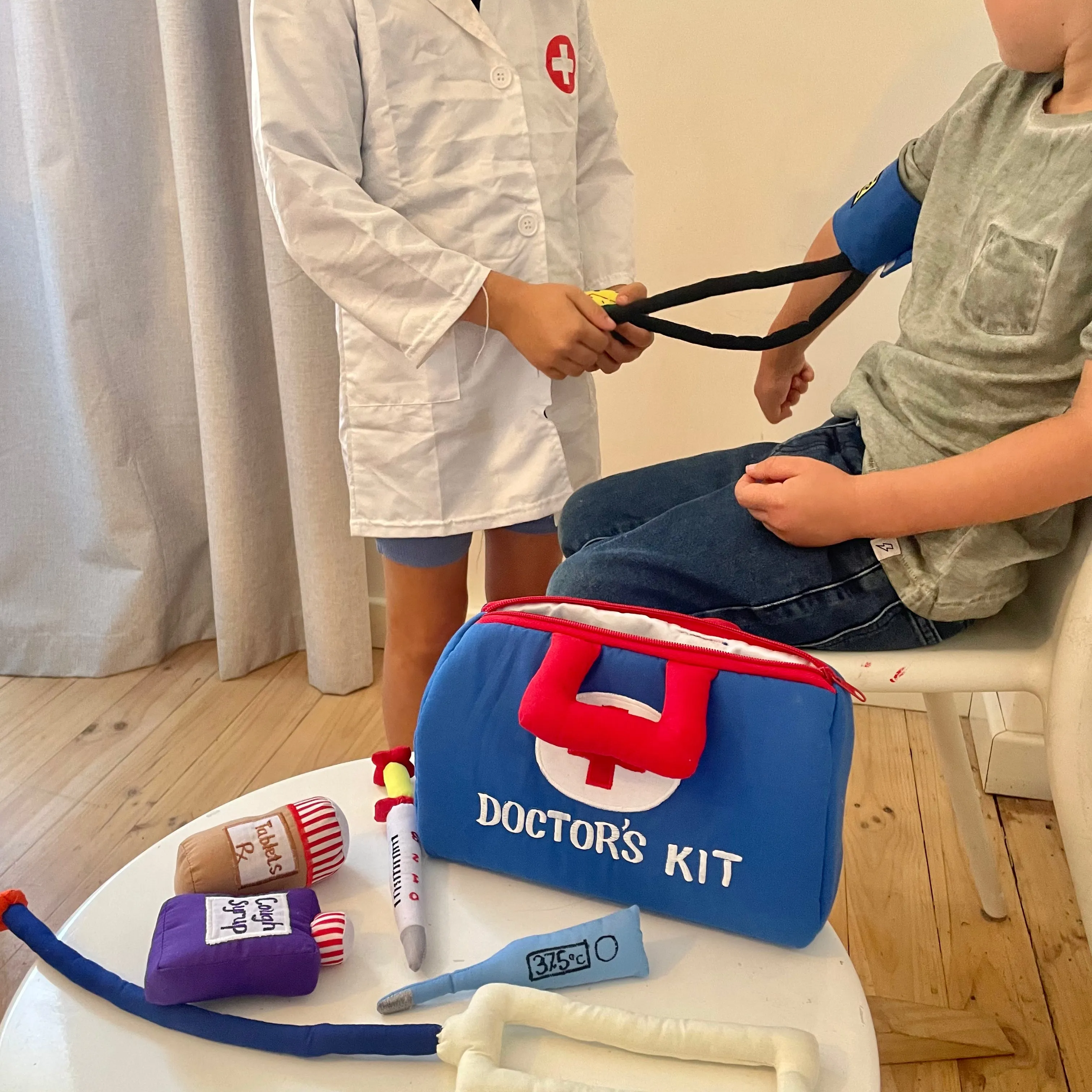 Cloth Activity Play Bag - Doctor's Kit