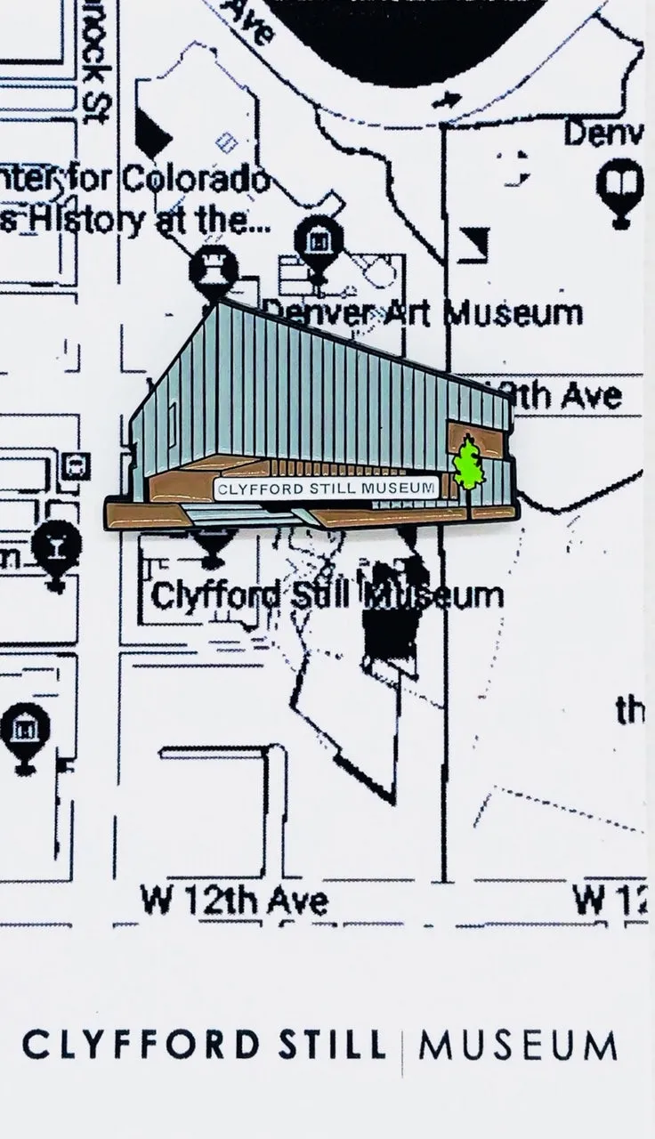 Clyfford Still Museum Pin