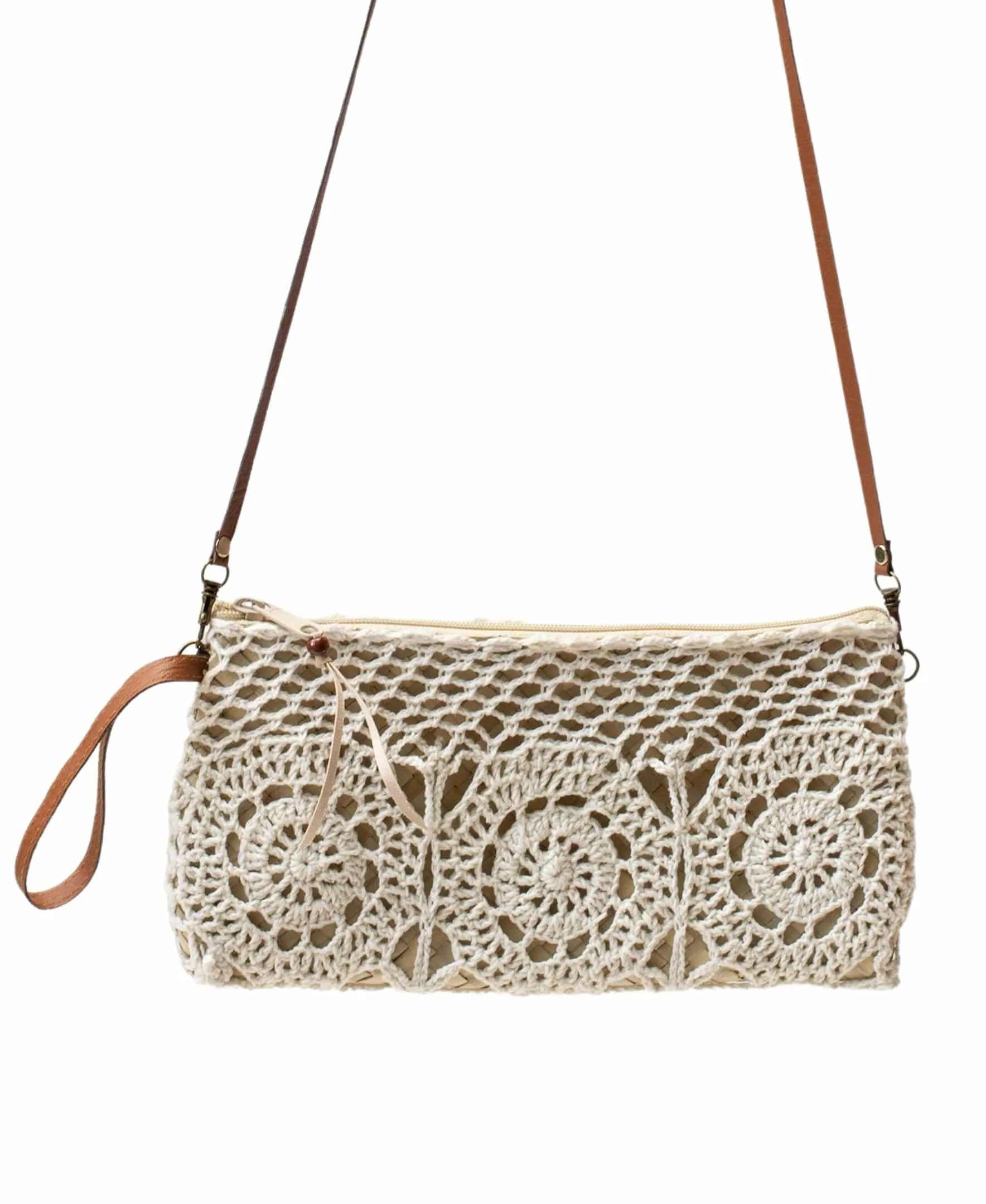 Cora Crochet Clutch by FutureBrandsGroup