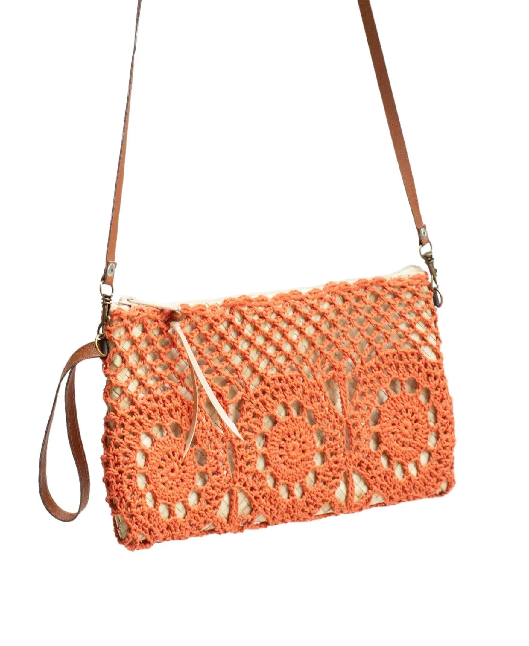 Cora Crochet Clutch by FutureBrandsGroup